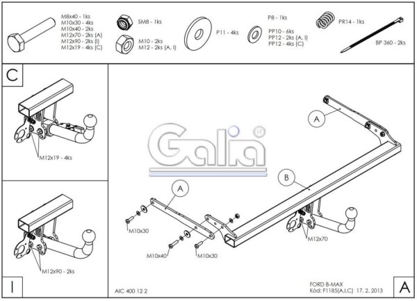 Ford B-Max (od roku 2012)